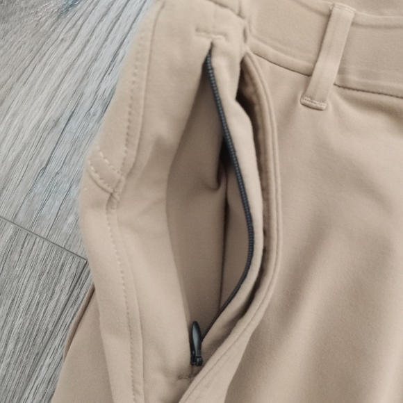 Public Rec 33 x 32 ' All Day Every Day ' travel pant cycling commuting work tan - Picture 4 of 9